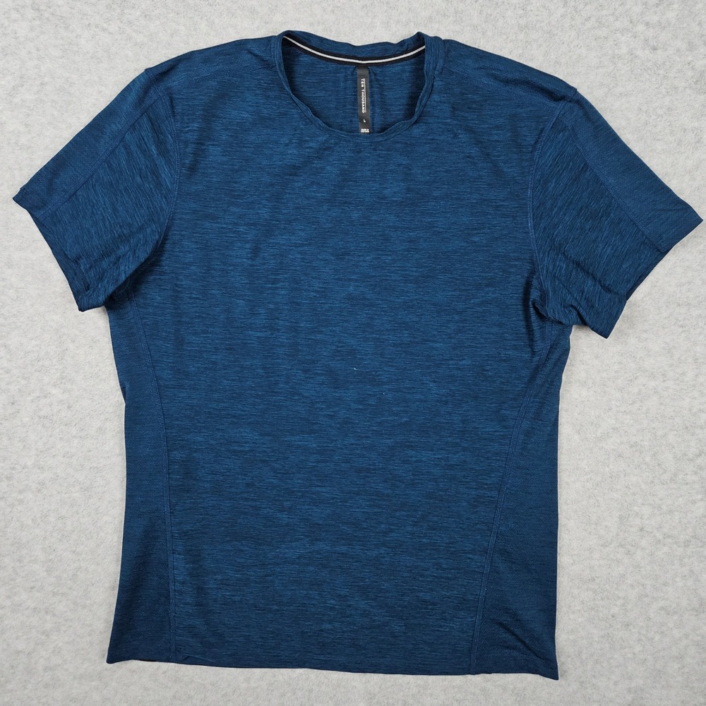 Ten Thousand (Men's Large) Blue Versatile Shirt Active Training Performance Gym